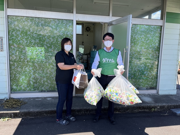 誠建設 鹿児島 オファー ペットボトルキャップ